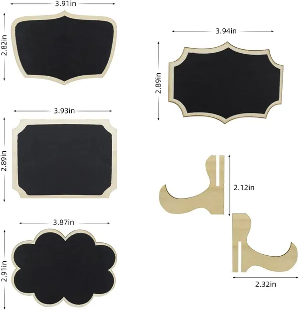 Beige_Mini_Chalkboard_Signs_Food_Labels_Small_Wooden_Blackboard_Wedding