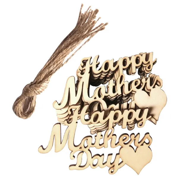 Beige_Cliths_Mother_S_Day_Wooden_Ornaments_Diy_And_Craft