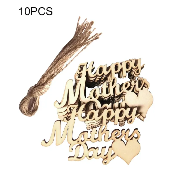 Beige_Cliths_Mother_S_Day_Wooden_Ornaments_Diy_And_Craft