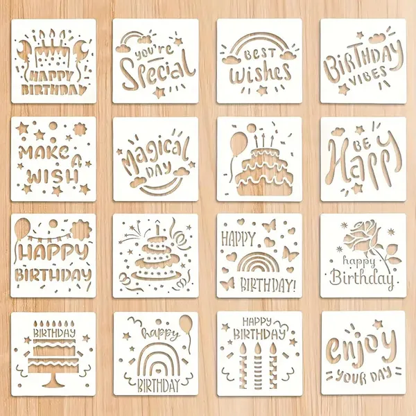 White_Birthday_Stencil_Reusable_Plastic_Diy_Cake_Decoration_Craft_Templates_Happy_Birthday_Art_Stencils_Kids