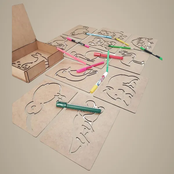 Beige_Montessori_Australian_Animals_Stencil_Kids