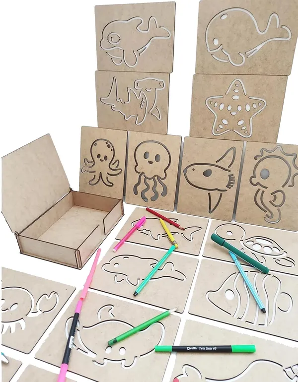 Beige_Montessori_Sea_Ocean_Animals_Stencil_General