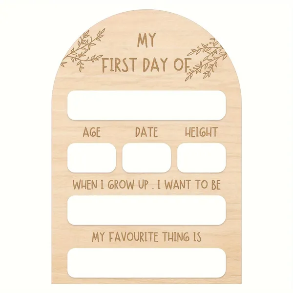 Beige_Milestone_Board_Reusable_My_First_Day_Of_Sign_Personalized_Baby_Shower_Baby