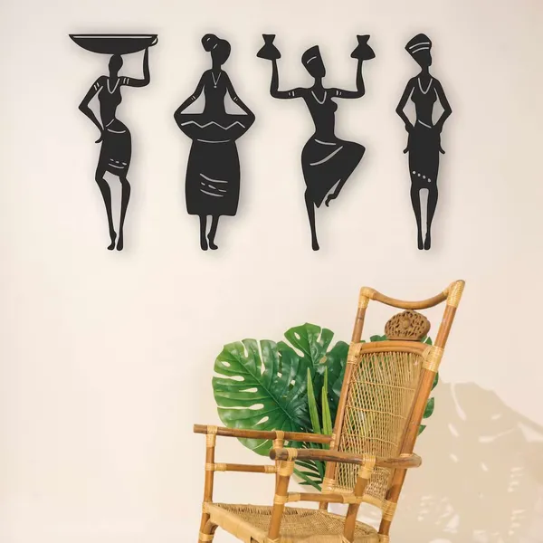 Beige_African_Women_Wall_Decoration_Home_Decor