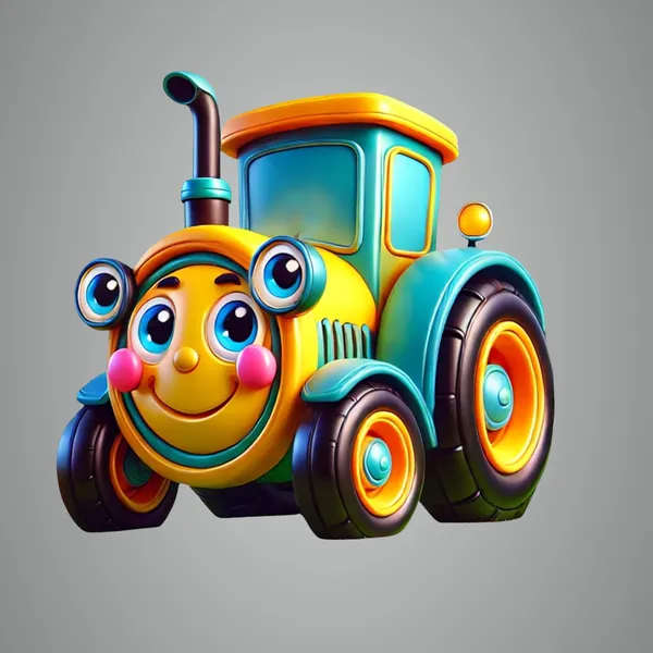 Beige_Tractor_Wall_Hanging_Kids