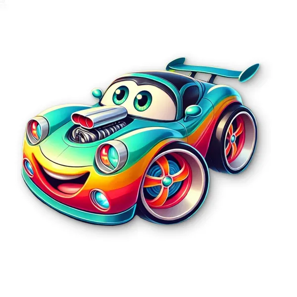 Beige_Cartoon_Car_Toy_Wall_Hanging_Kids