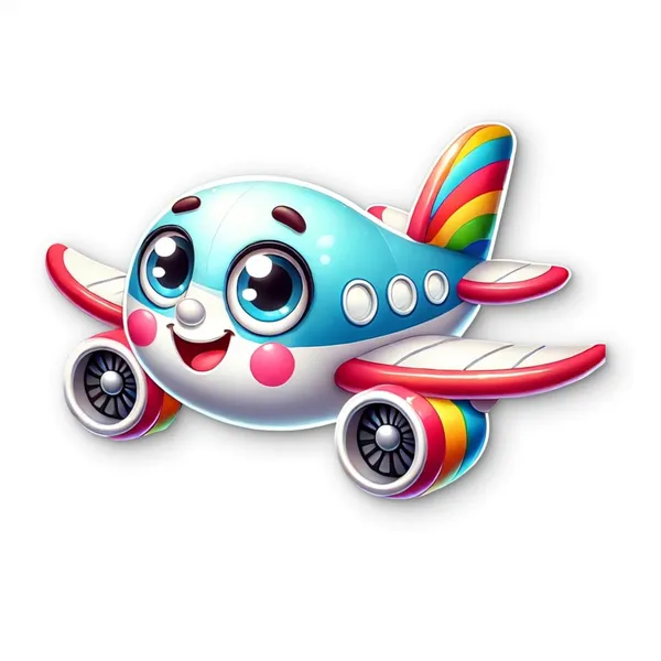 Beige_Cartoon_Airplane_Wall_Hanging_Kids