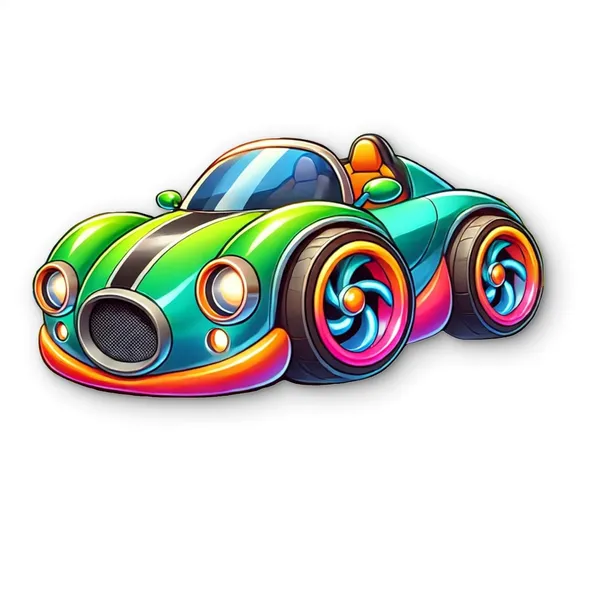 Beige_Sports_Car_Wall_Hanging_Kids