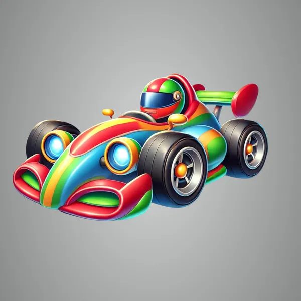 Beige_D_Race_Car_Wall_Hanging_Kids