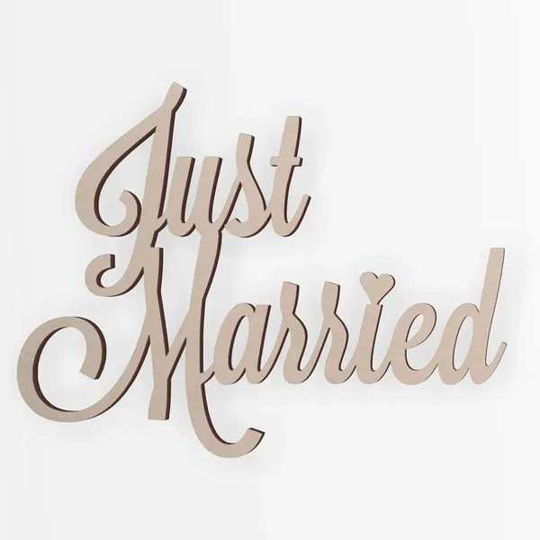 Beige_Just_Married_Wooden_Cutout_Diy_And_Craft