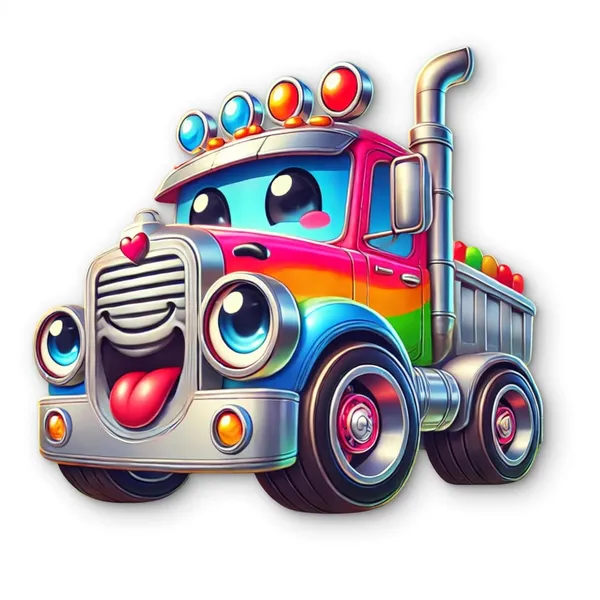 Beige_D_Truck_Wall_Hanging_Kids