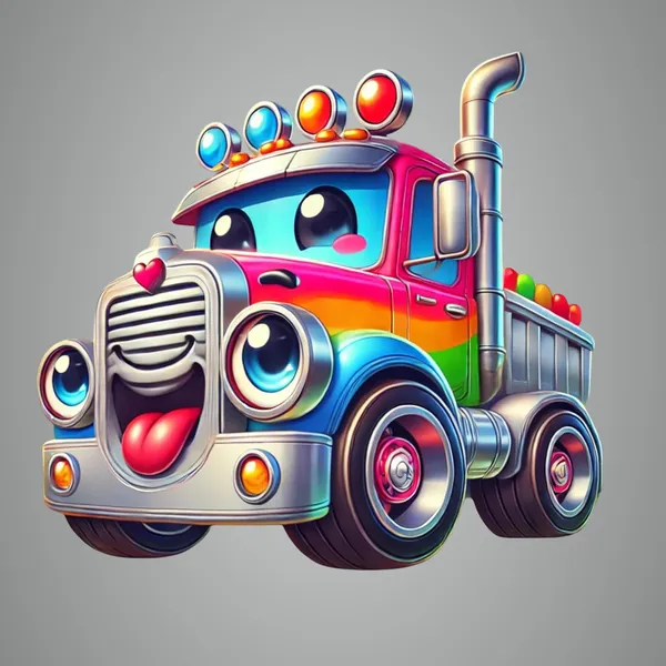 Beige_D_Truck_Wall_Hanging_Kids