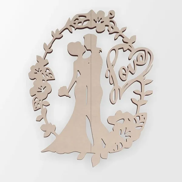 Beige_Wooden_Just_Married_Cutout_Wedding_Wall_Hanging_Diy_And_Craft