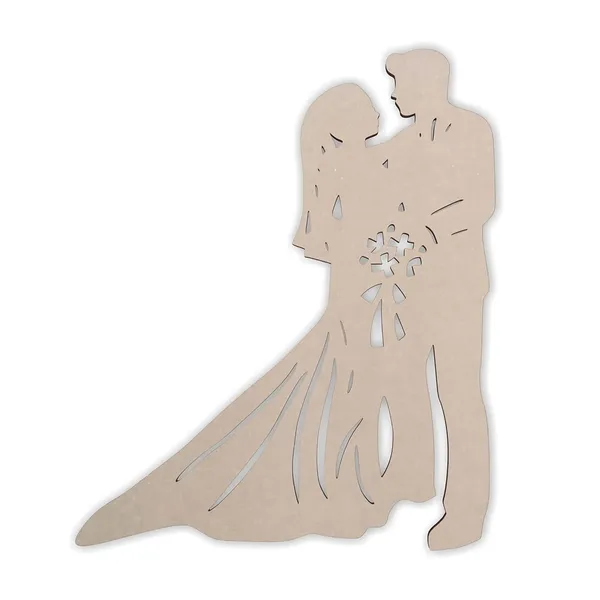 Beige_Wooden_Bride_And_Groom_Cutout_Diy_And_Craft