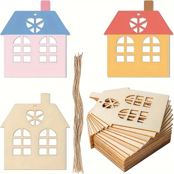 Beige_Pack_Wooden_House_Cutouts_Diy_And_Craft