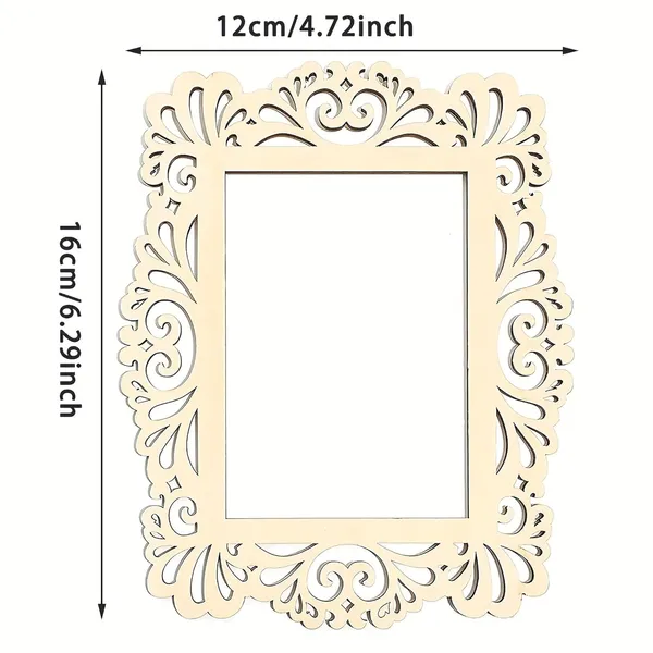 Beige_Wooden_Photo_Frames_Sets_Diy_And_Craft