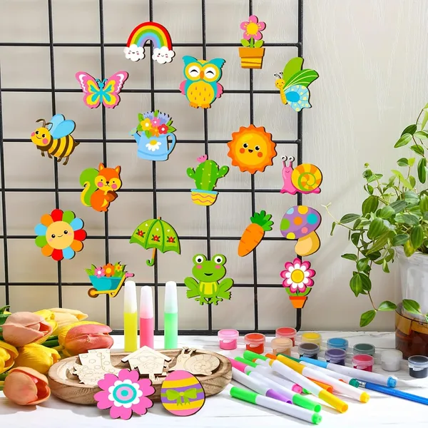 Beige_Spring_Butterfly_Wooden_Cutouts_Diy_Craft_Kit_Diy_And_Craft