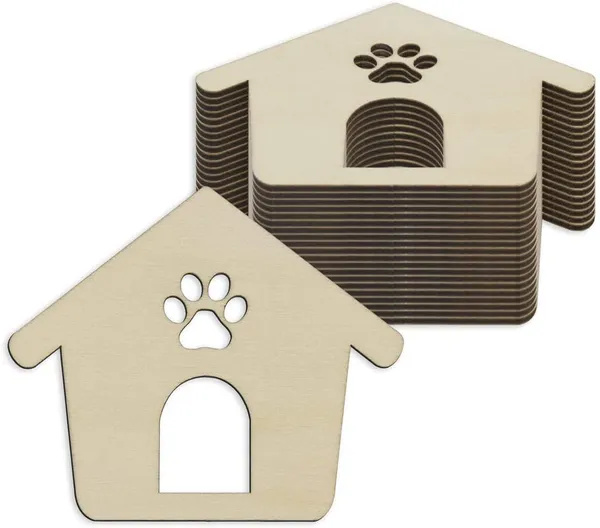 Beige_Pcs_Wooden_Dog_Paw_House_Cutout_Crafts_Cat_Paw_House_Wood_Ornaments_Gift_Tags_Diy_And_Craft