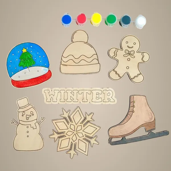 Beige_Wooden_Winter_Painting_Kit_Kids