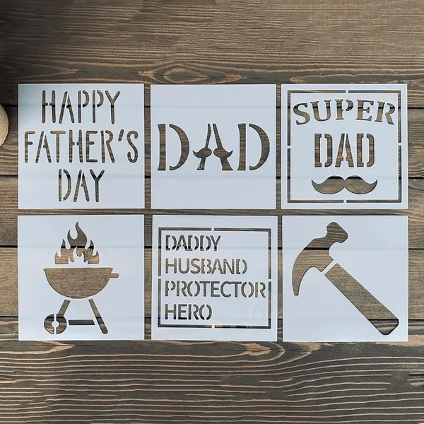White_Father_S_Day_Stencil_Each_Super_Dad_Diy_And_Craft