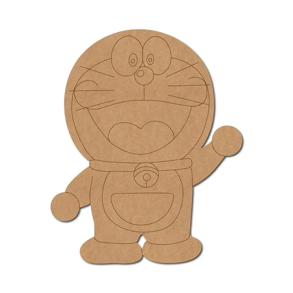 Beige_Doraemon_Mdf_Cutout_Unfinished_Wooden_Silhouette_Diy_And_Craft