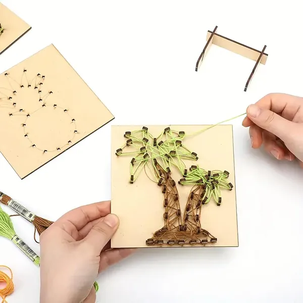 Beige_Summer_String_Art_Kits_Wooden_Boards_Diy_And_Craft