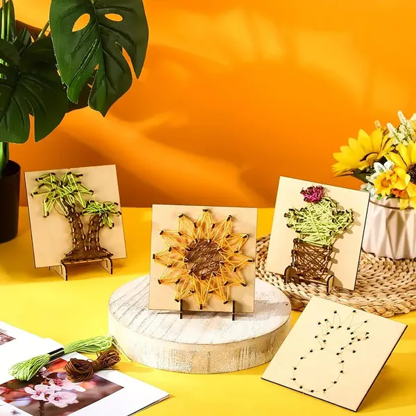 Beige_Summer_String_Art_Kits_Wooden_Boards_Diy_And_Craft