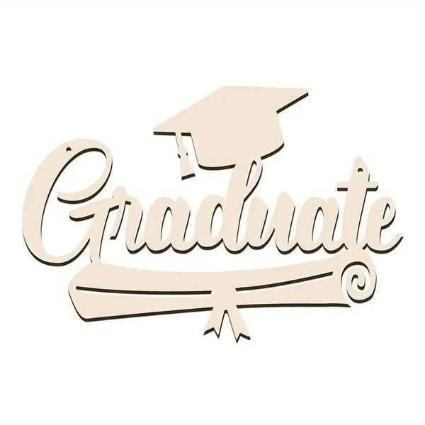 Beige_Graduate_Wooden_Wall_Hanging_Unfinished_Mdf_Word_Art_Diy_And_Craft