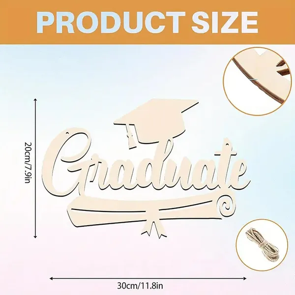 Beige_Graduate_Wooden_Wall_Hanging_Unfinished_Mdf_Word_Art_Diy_And_Craft