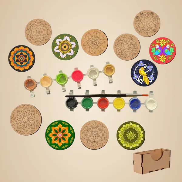 Beige_Wooden_Mandala_Paint_Kit_Tea_Coasters_Art_And_Craft_Kit_Diy_And_Craft