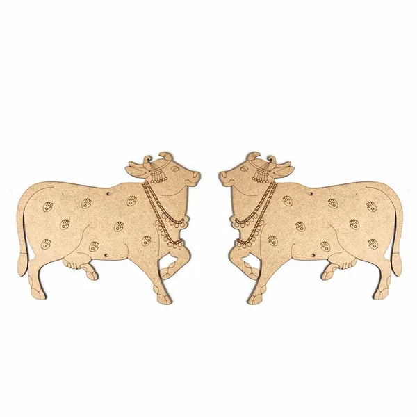 Beige_Wooden_Pre_Engraved_Pichwai_Cow_Mdf_Cutout_Base_Diy_And_Craft