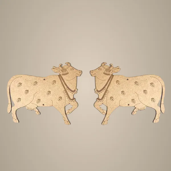 Beige_Wooden_Pre_Engraved_Pichwai_Cow_Mdf_Cutout_Base_Diy_And_Craft