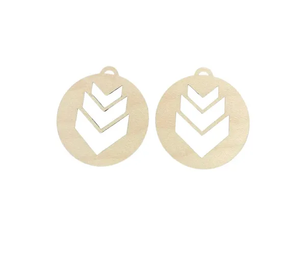 Beige_Wooden_Earring_Diy_And_Craft