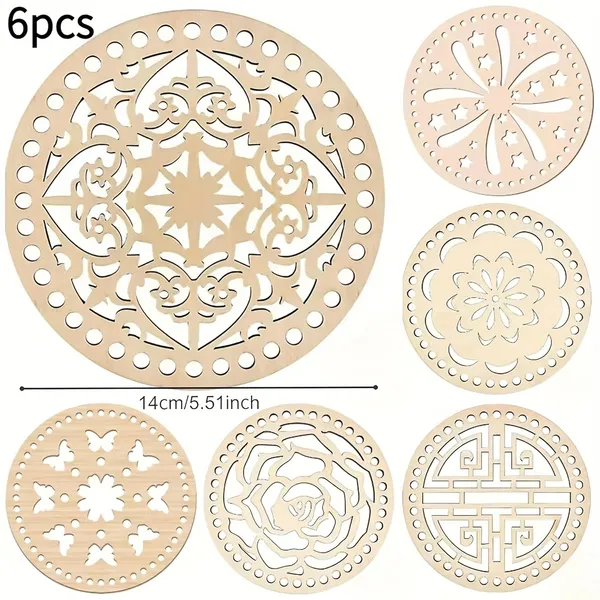 Beige_Apricot_Crochet_Basket_Set_Mdf_Base_Lid_Diy_And_Craft