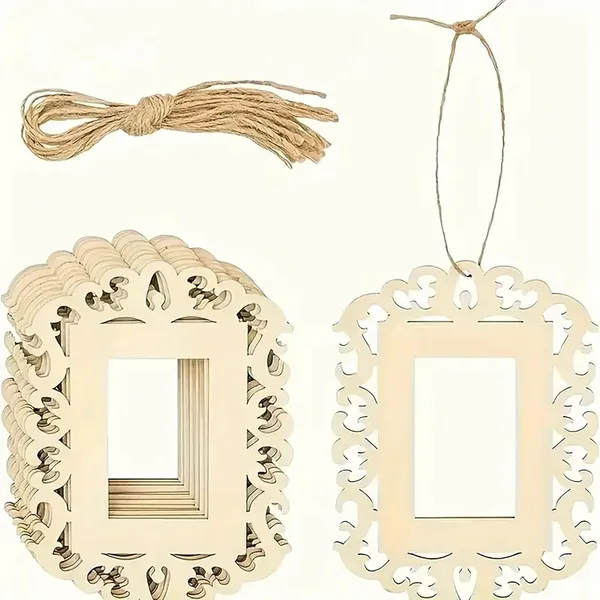 Beige_Hollow_Wooden_Frames_Diy_And_Craft