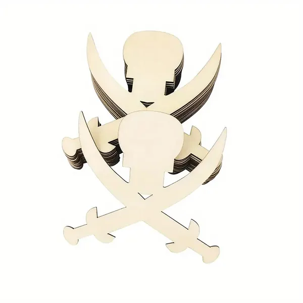 Beige_Wooden_Crossed_Swords_Cutouts_Diy_And_Craft