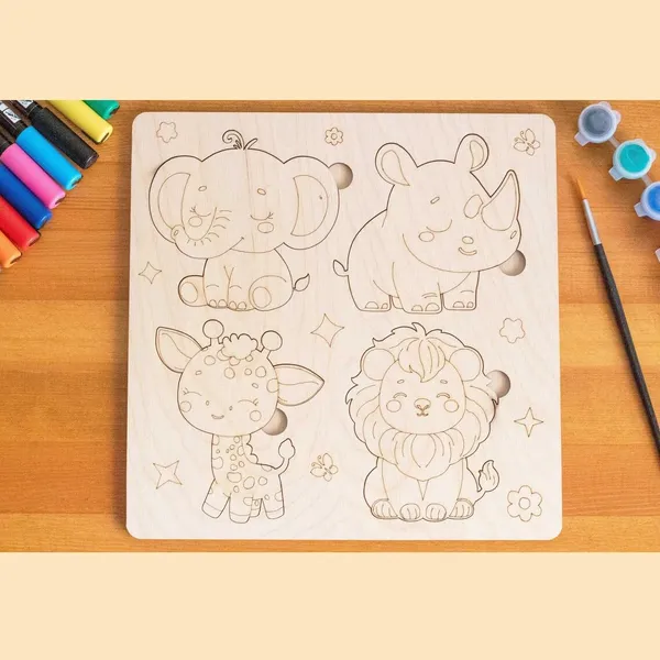 Beige_Unfinished_Wooden_Animal_Cutouts_Diy_Craft_Kit_Kids