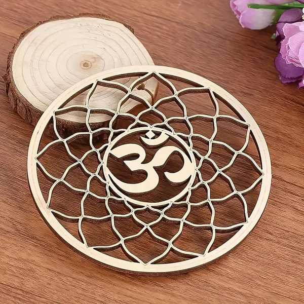 Beige_Sacred_Geometry_Om_Yoga_Meditation_Decor_Spiritual_Wiccan_Altar_Decoration_Pine_Mdf_Home_Decor