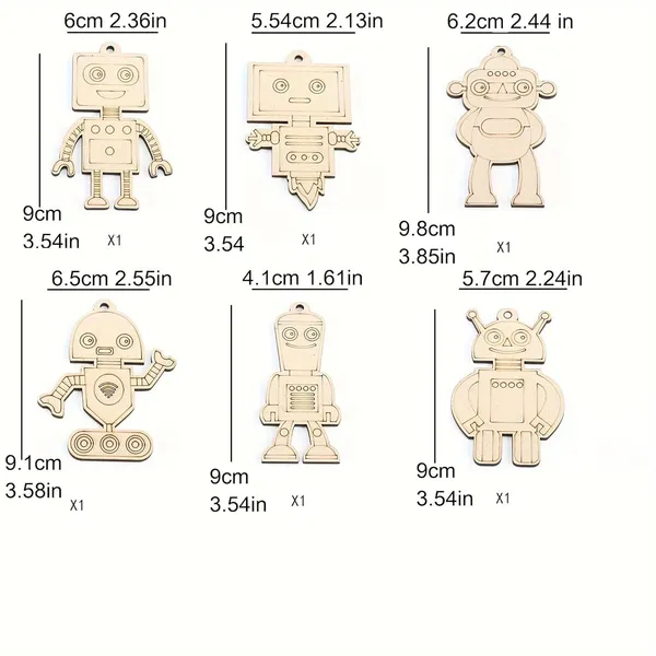 Beige_Wooden_Robot_Cutouts_Kids