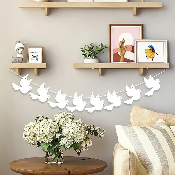 Grey_White_Dove_Garland_Home_Decor