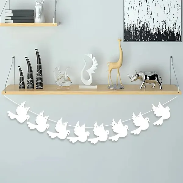 Grey_White_Dove_Garland_Home_Decor