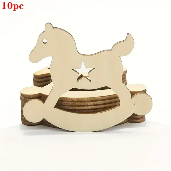 Beige_Wooden_Horse_Diy_And_Craft