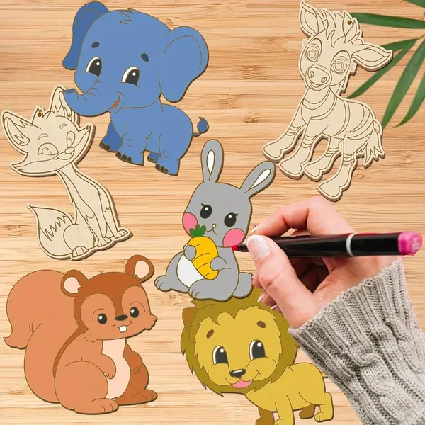 Beige_Wooden_Wild_Animal_Ornaments_Diy_Craft_Unfinished_Mdf_Hanging_Cutouts_Kids