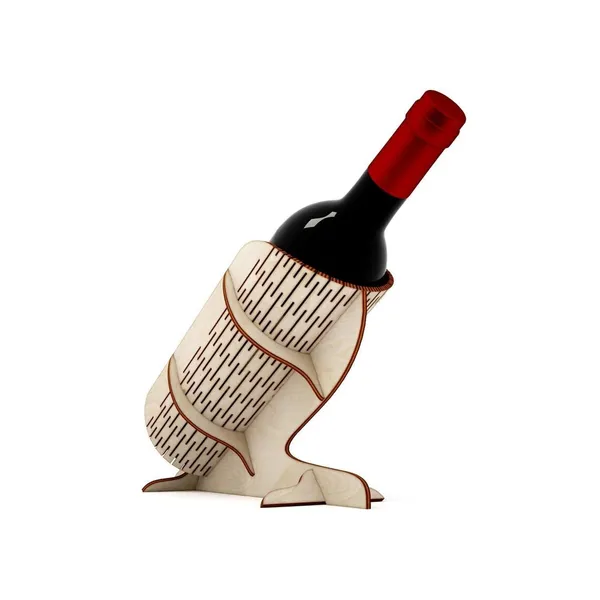 Beige_Mdf_Wooden_Wine_Holder_Stand_Home_Decor