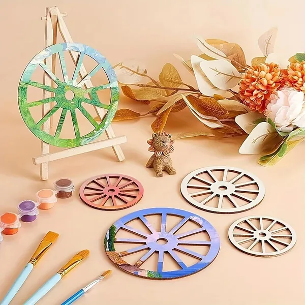 Beige_Decorative_Mini_Wooden_Truck_Wheels_Diy_And_Craft