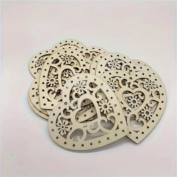 Beige_Wooden_Heart_Decorations_Diy_Painting_Craft_Kit_Diy_And_Craft