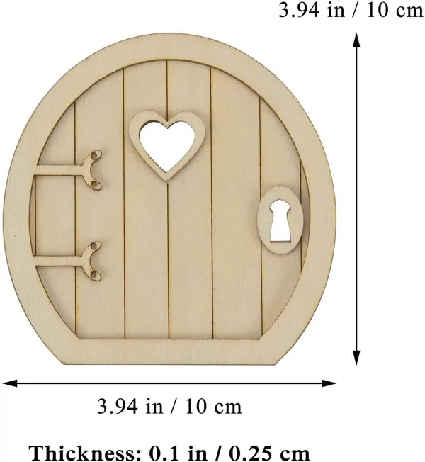 Beige_Piece_Mini_Door_Wood_Diy_Crafts_Cutouts_Wooden_Fairy_Door_Shaped_Embellishments_Gift_Ornaments_Diy_And_Craft