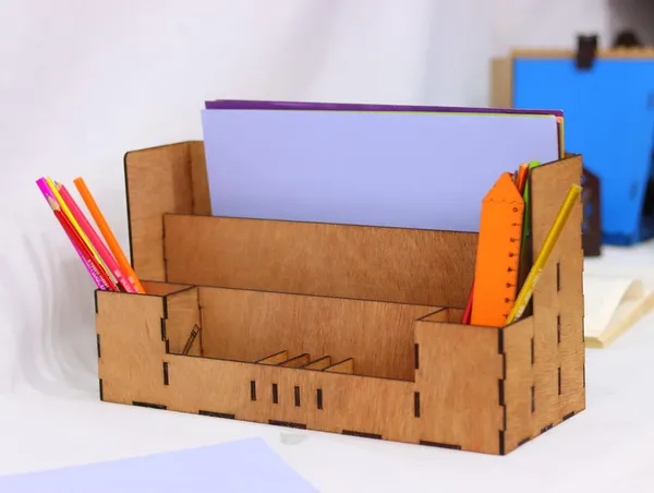 Beige_Modern_Wooden_Office_Desk_Organizer_Home_Decor