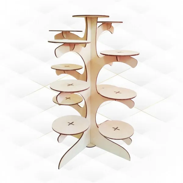 Beige_Wooden_Cupcake_Display_Stand_General