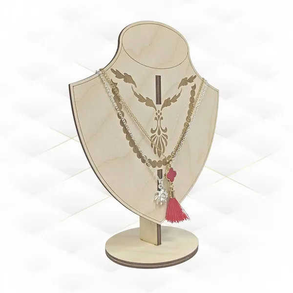Beige_Wooden_Necklace_Display_Stand_General